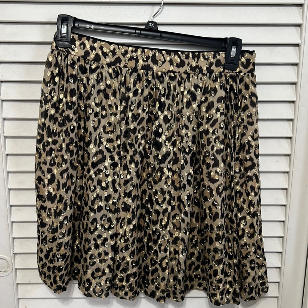 Kate Spade Animal Print Skirt the Rules